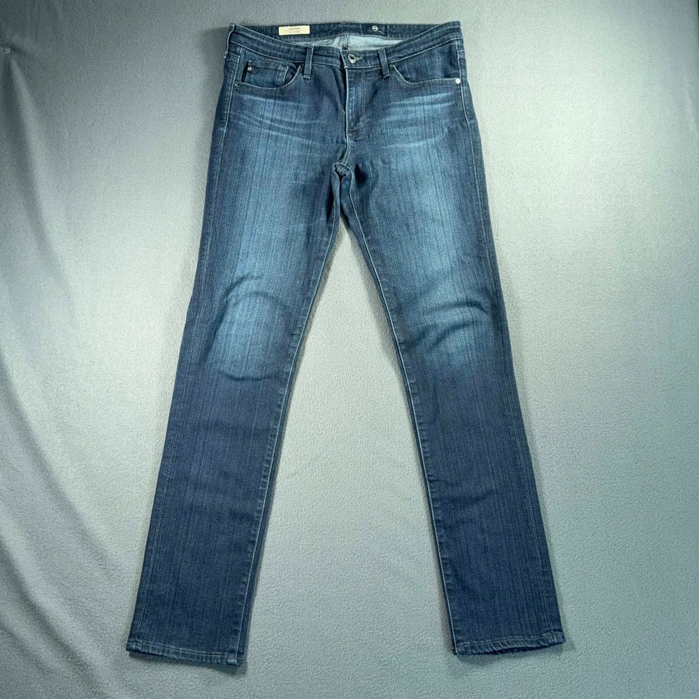 AG Adriano Goldschmied the Stevie Slim Straight Jeans Womens 29R Stretch